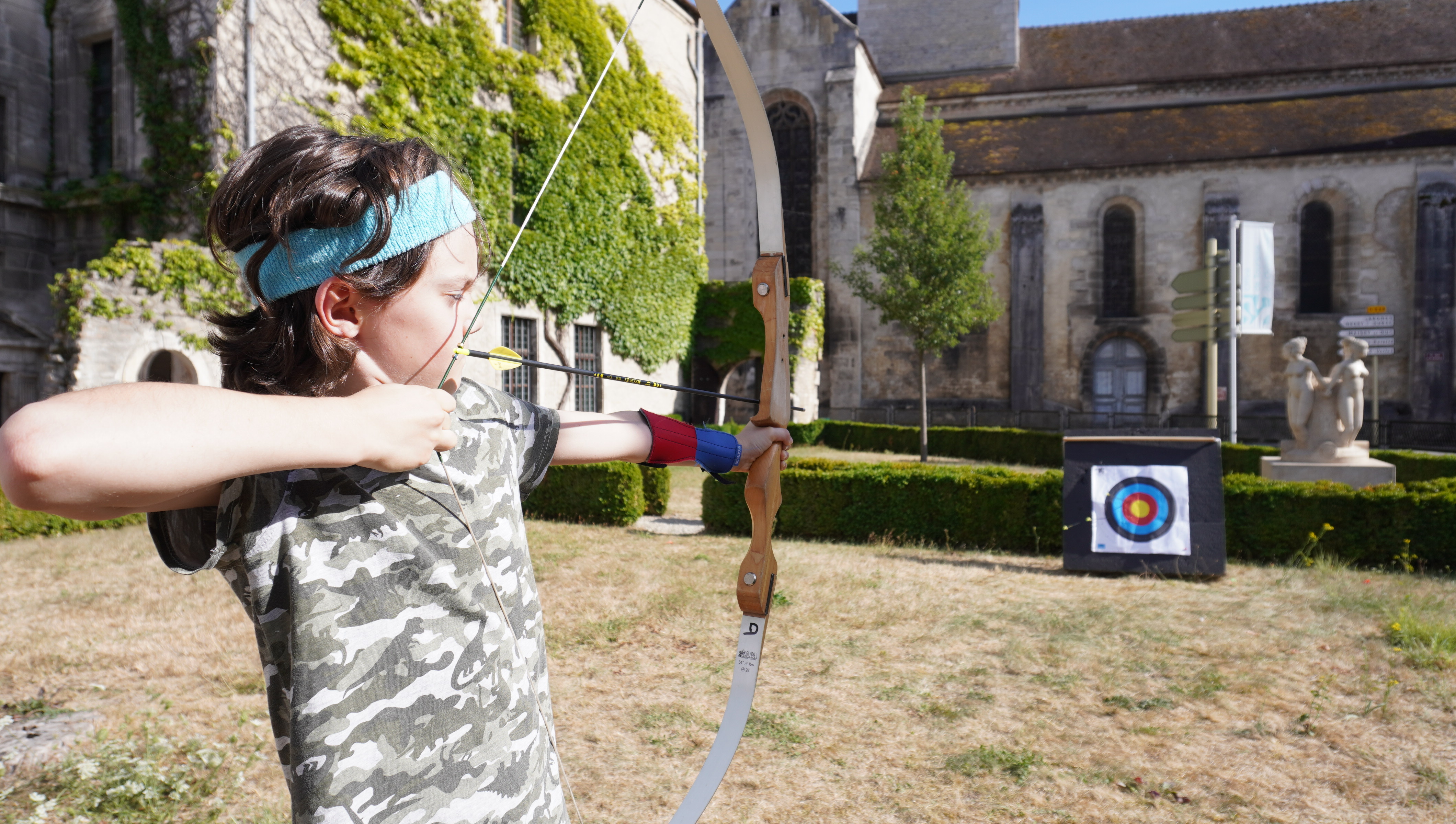 Découverte du tir à l'arc
