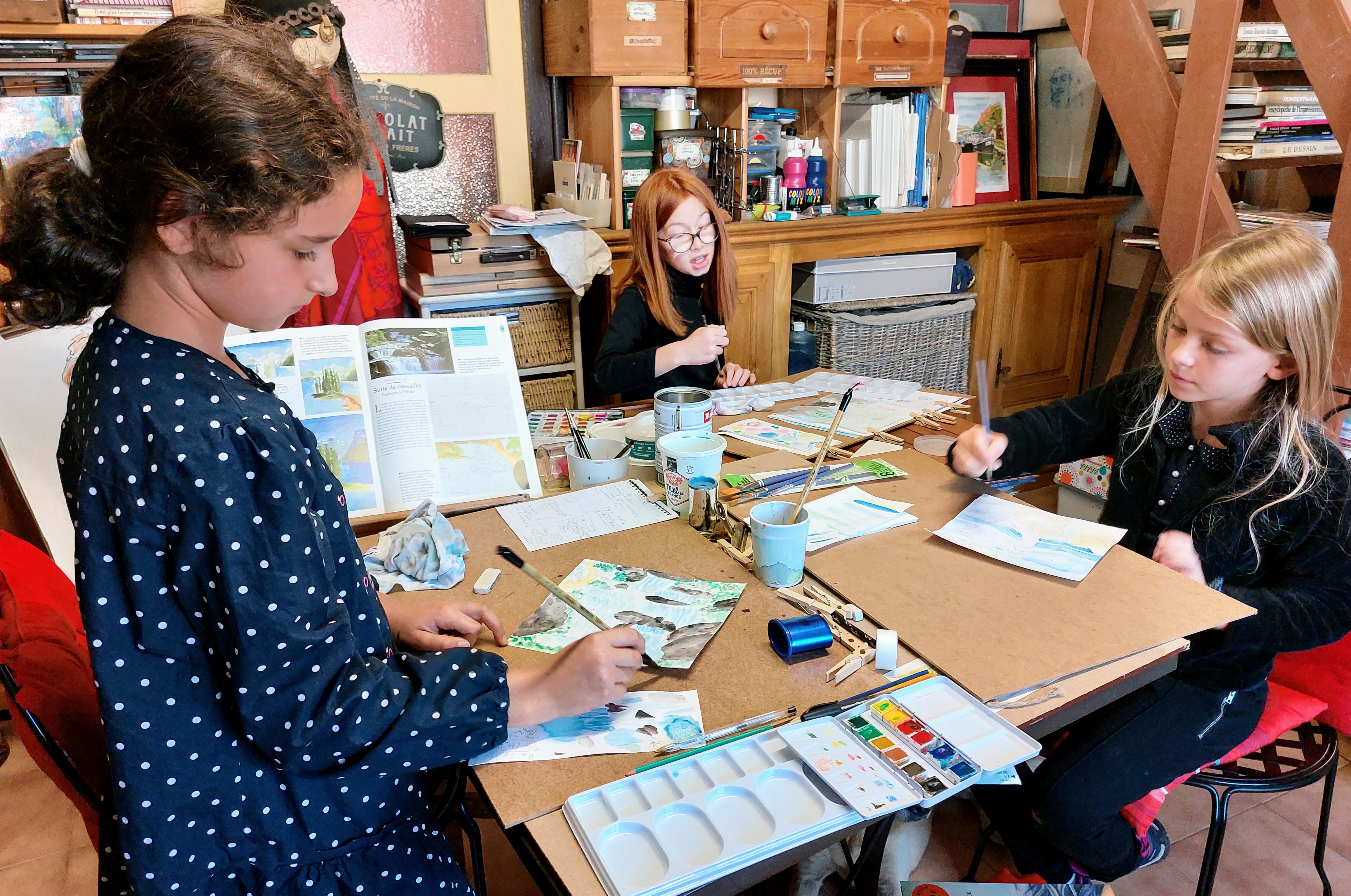 atelier d'arts plastiques, atelier spire création, autun
