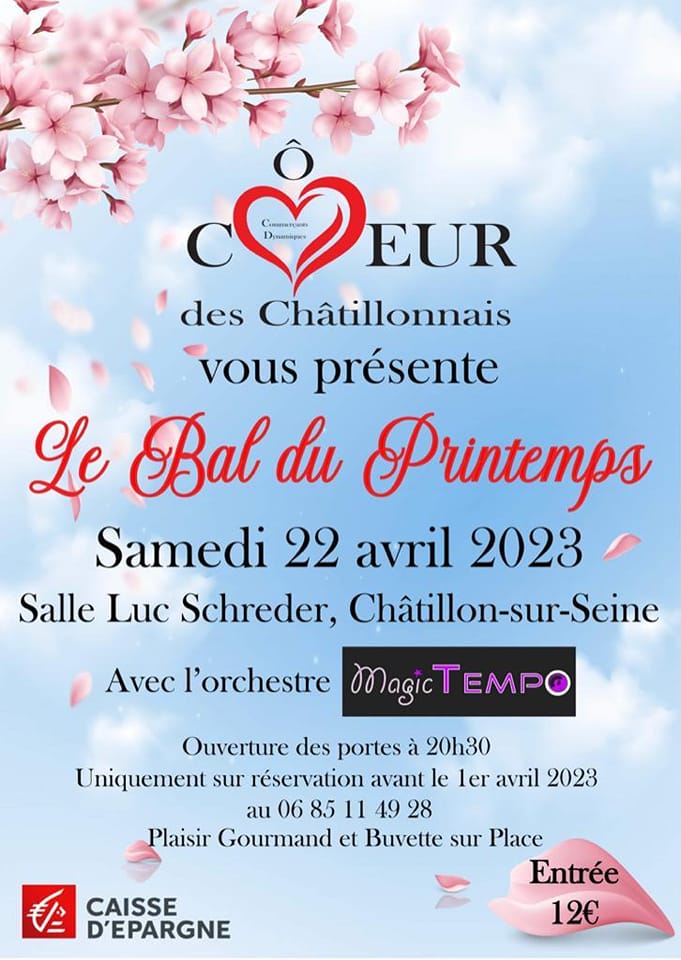 Bal de printemps Ô Coeur des Châtilllonnais