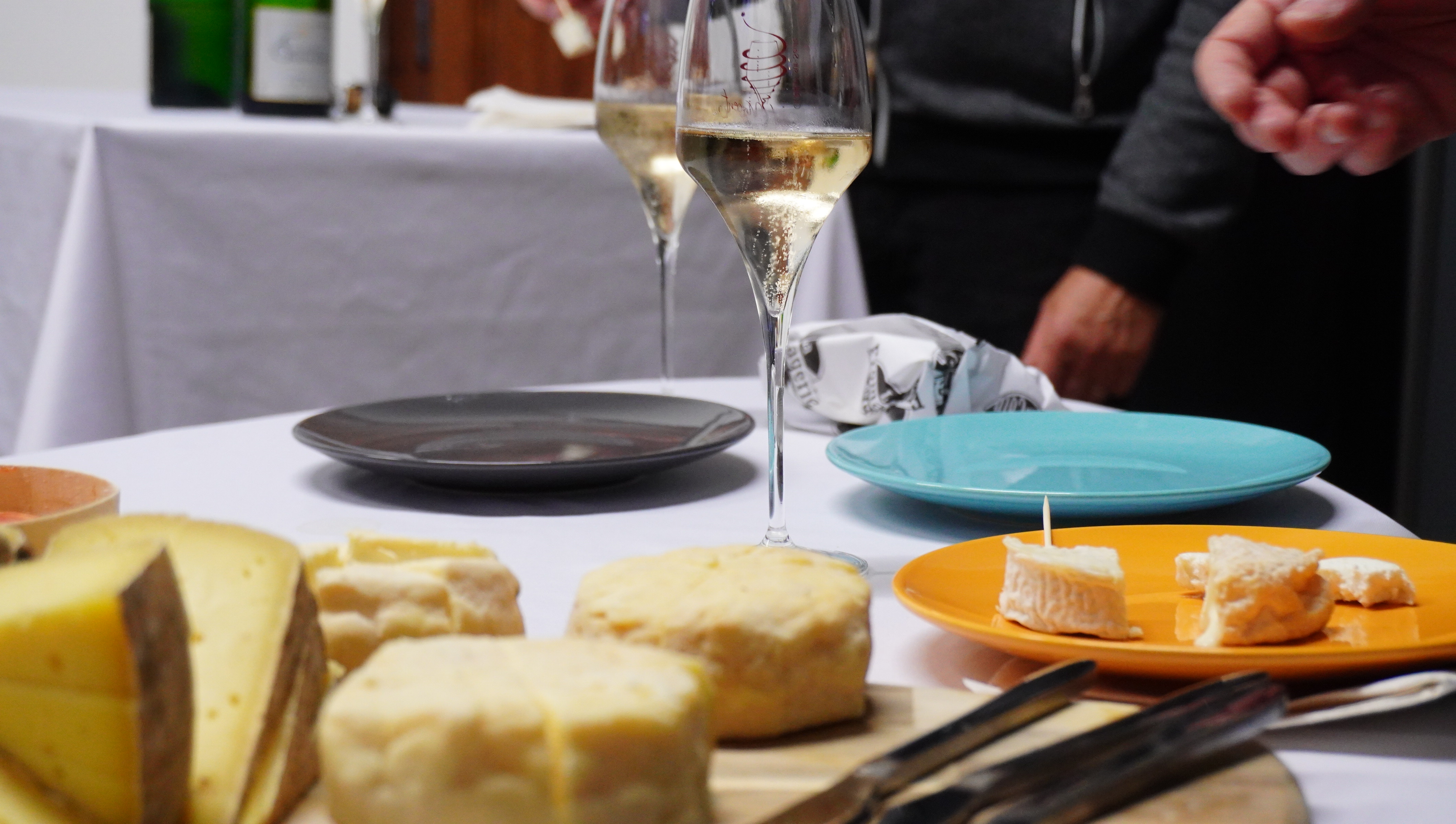 Dégustation fromages Fromagerie du Coin - vins Domaine Gheeraert