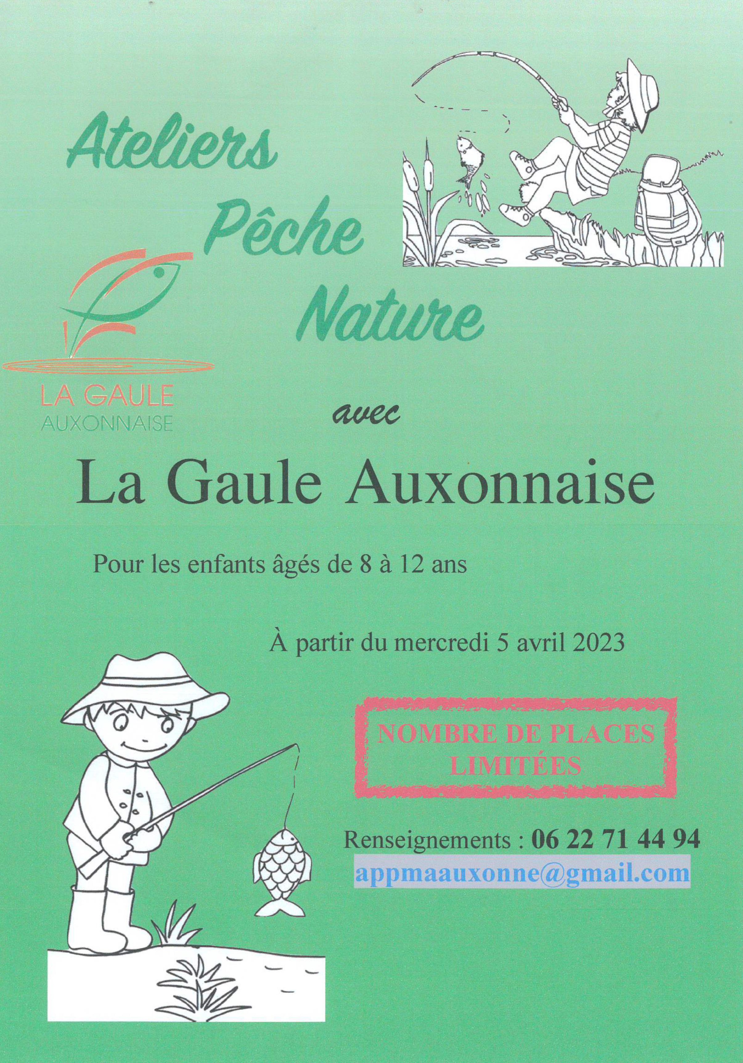 Ateliers pêche nature - Crédits : La Gaule Auxonnaise