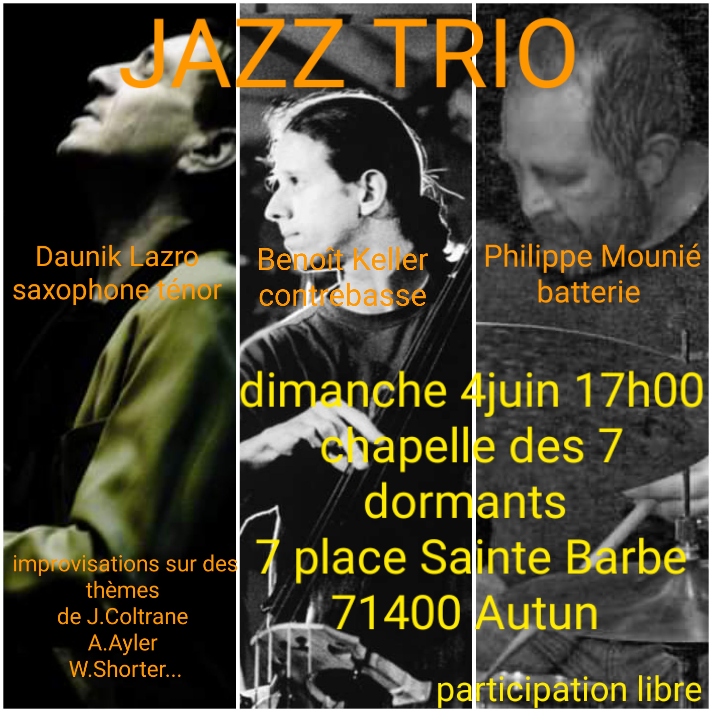 Concert jazz 4 juin 