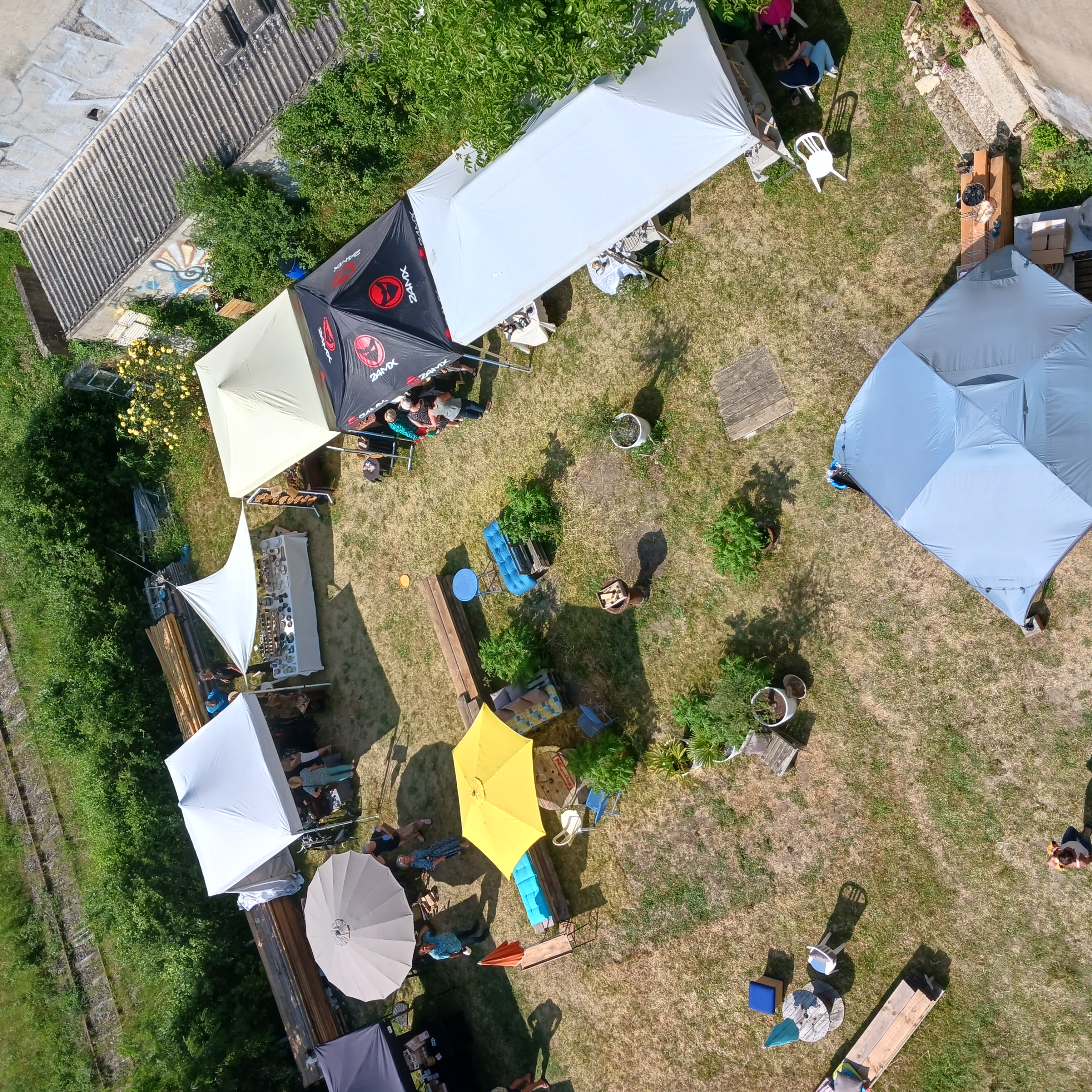vue aerienne Atelier TEHEF