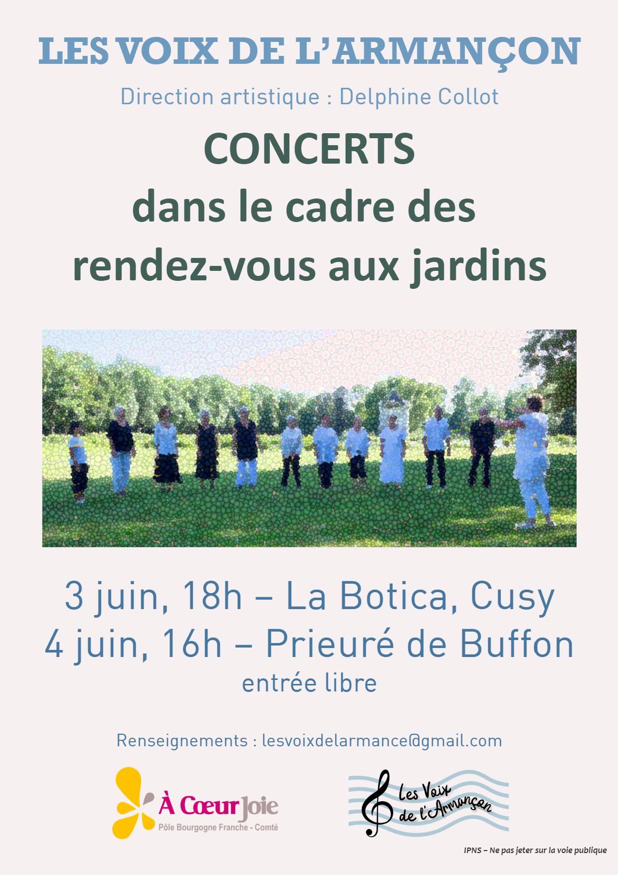 Concert Rendez-vous aux jardins