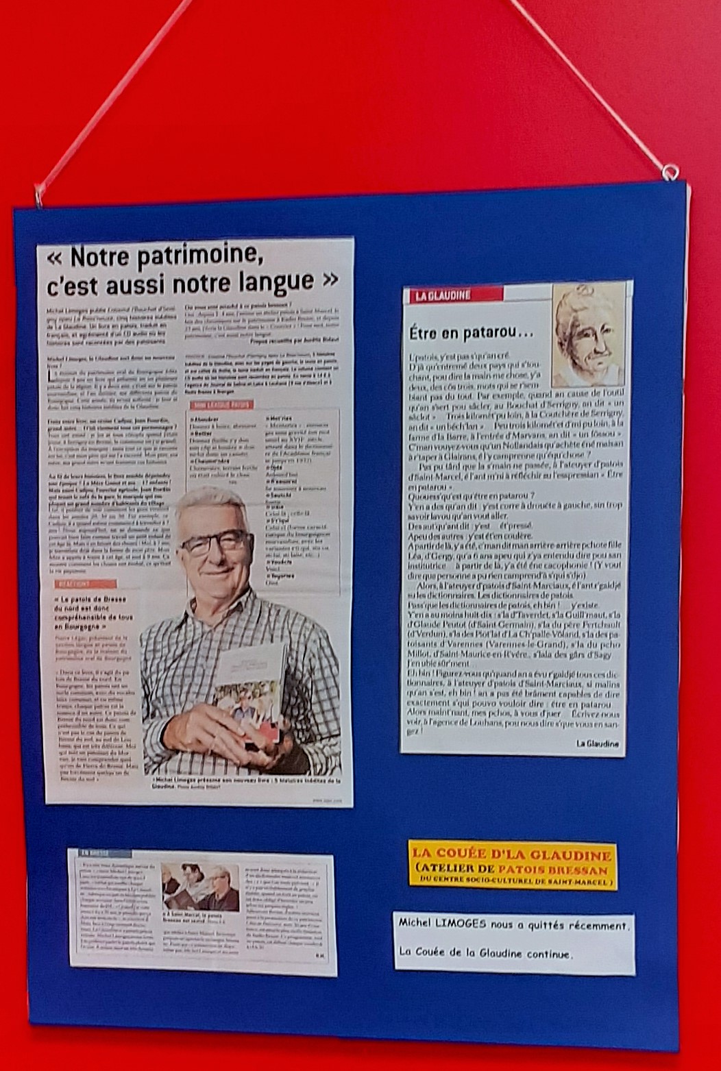 Notre patrimoine c'est aussi notre langue
