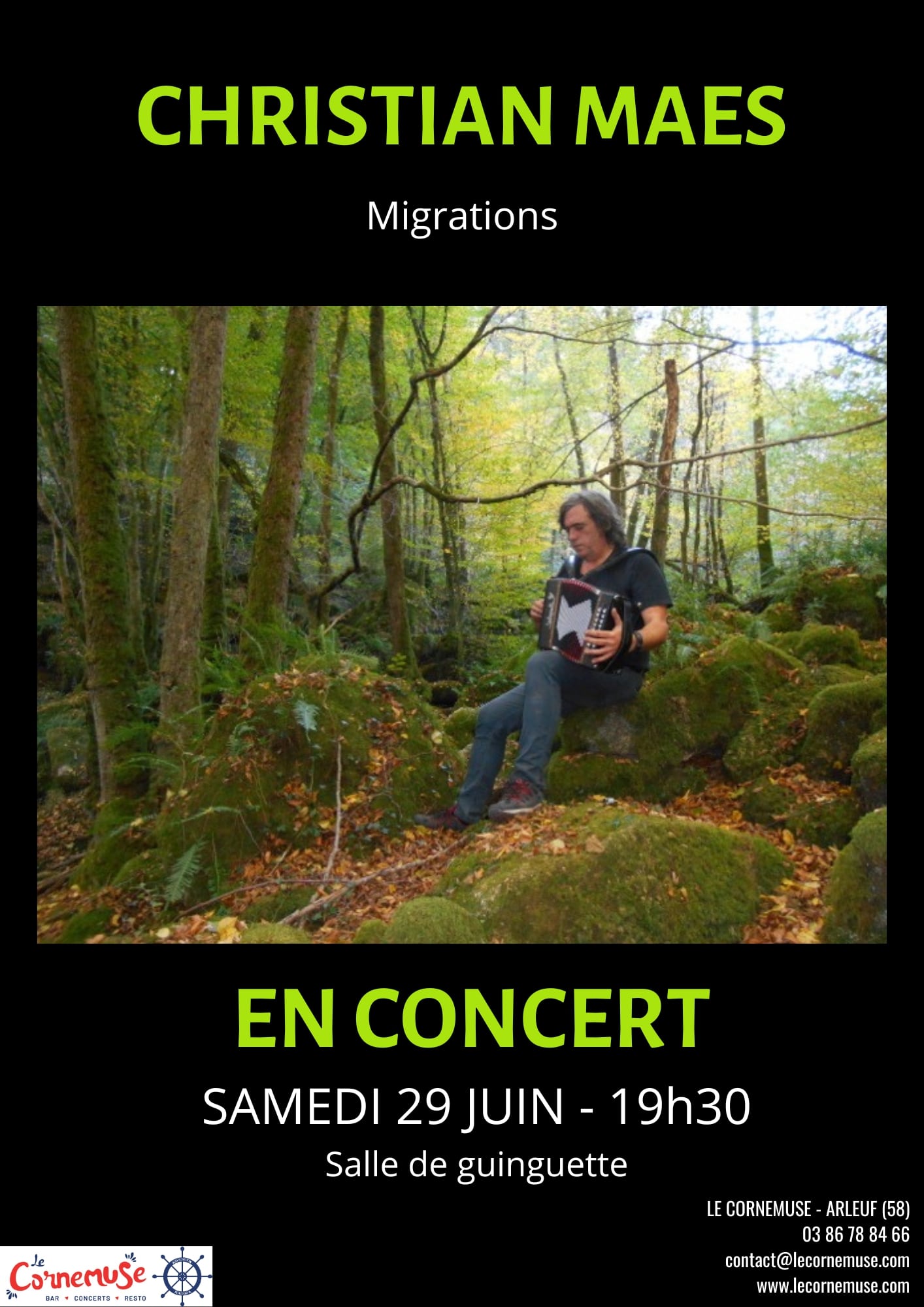 Christian Maes - Migrations  France Bourgogne-Franche-Comté Nièvre Arleuf 58430