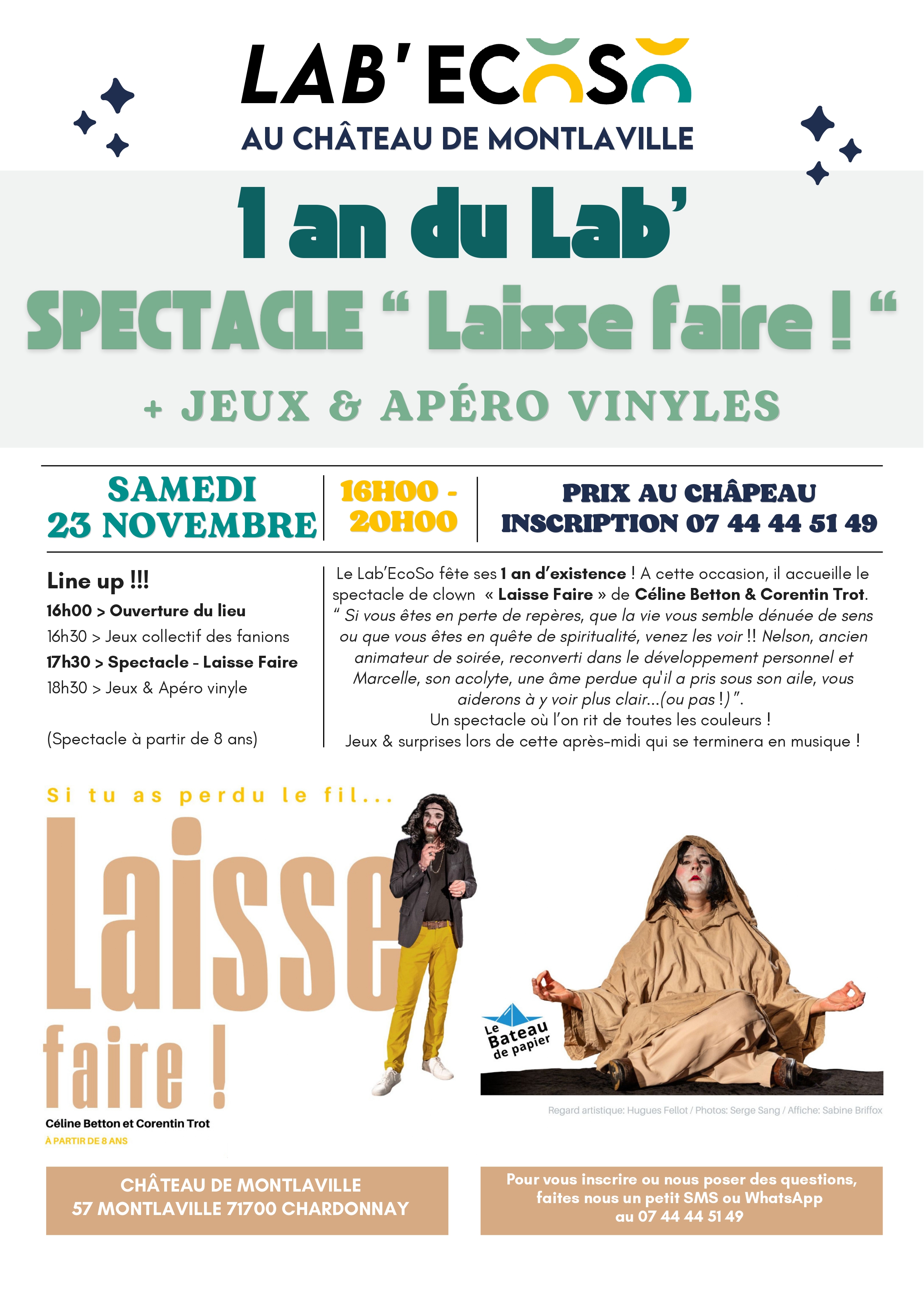 Flyer 1 an du Lab'