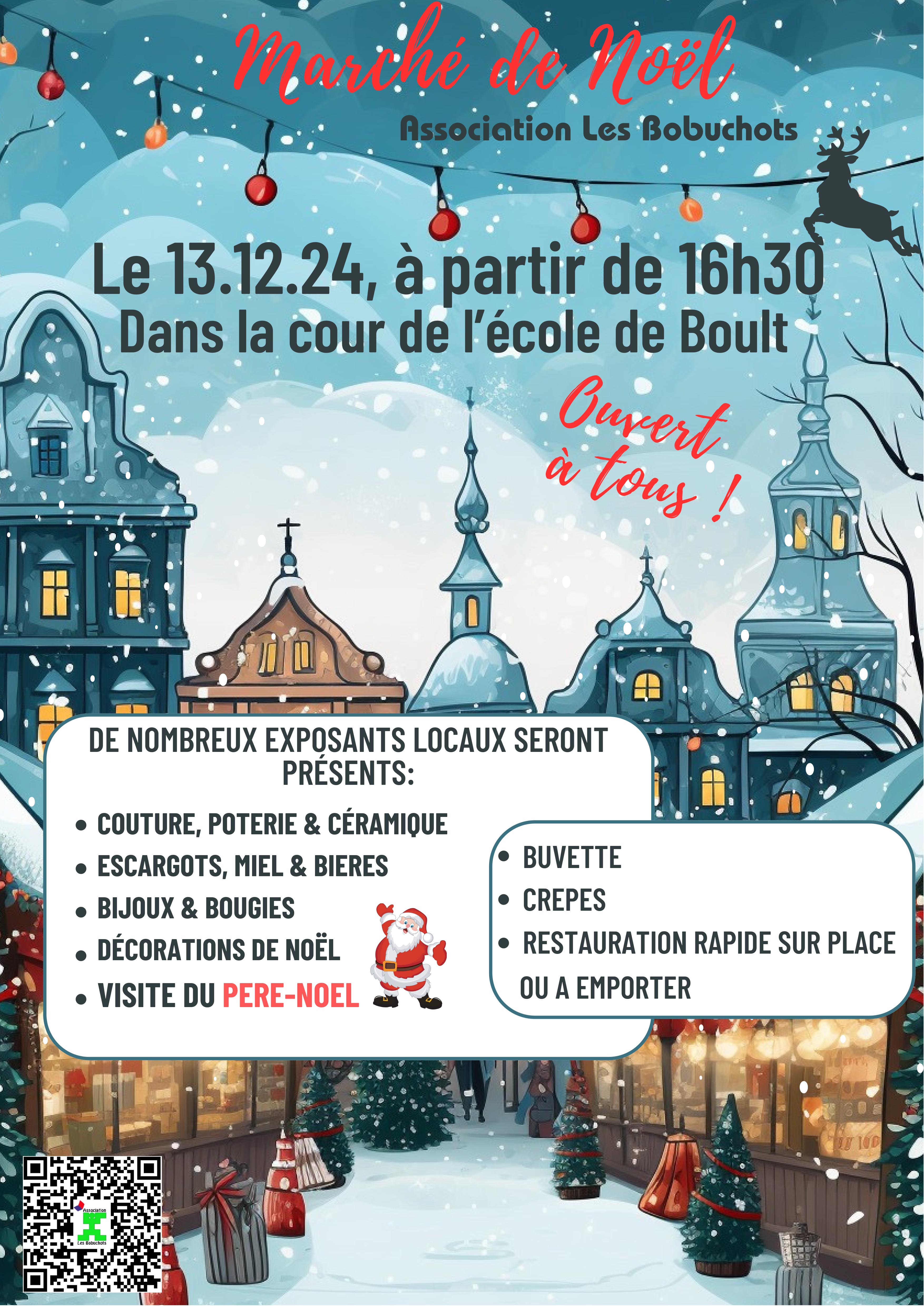 marché de Noël à Boult