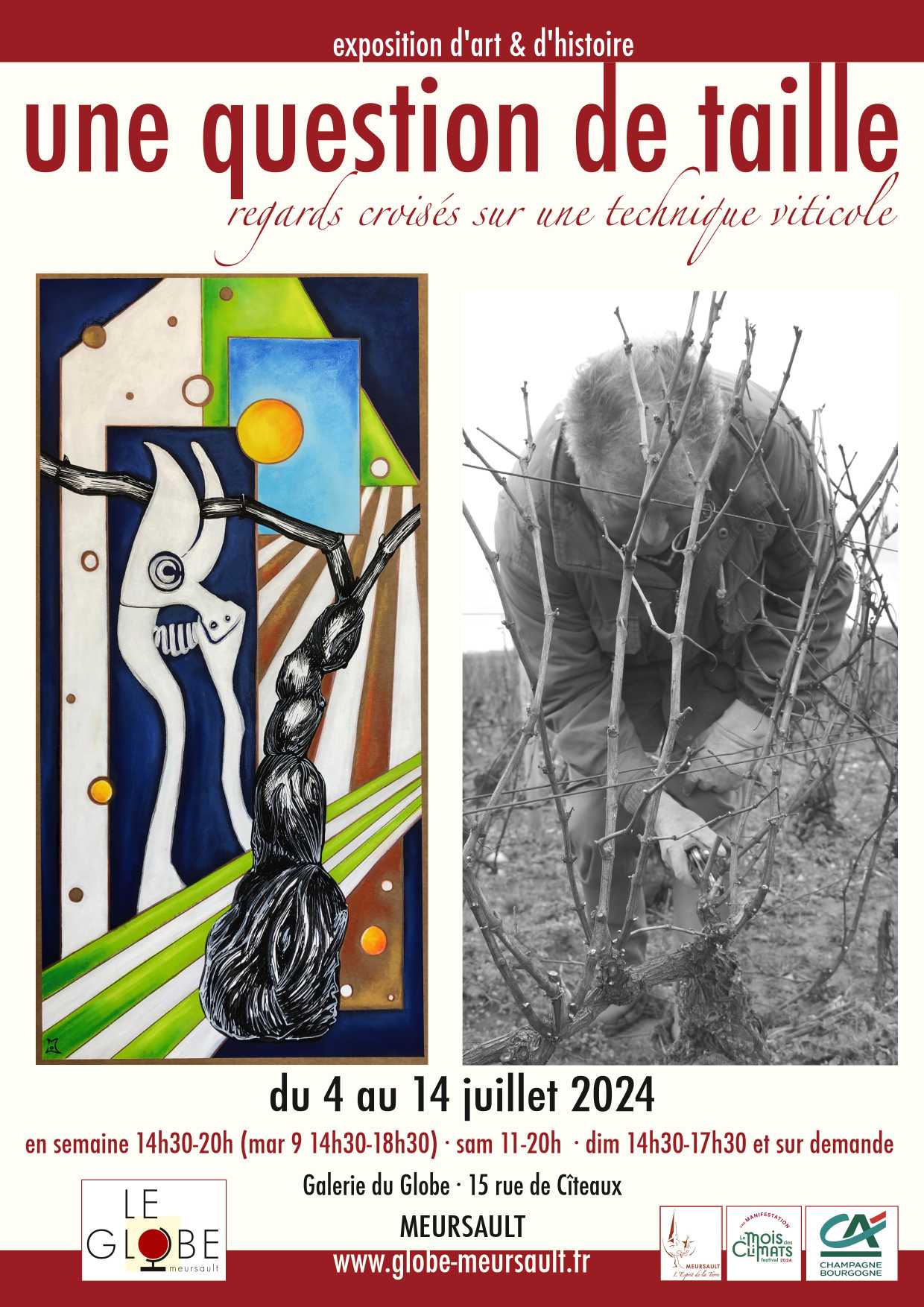 2024 Globe affiche-expo