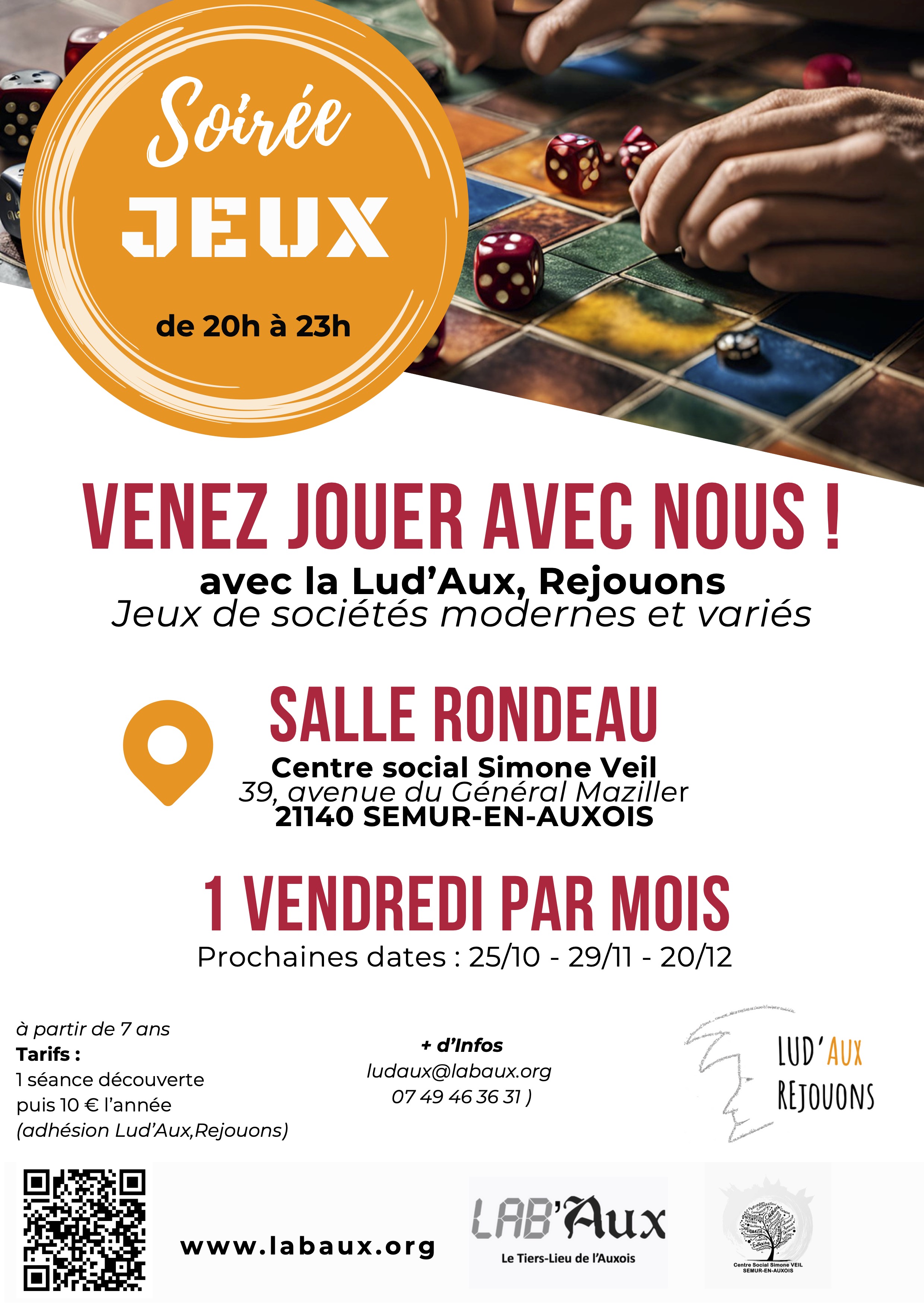 2024 SOIR JEUX VENDREDI AFFICHE