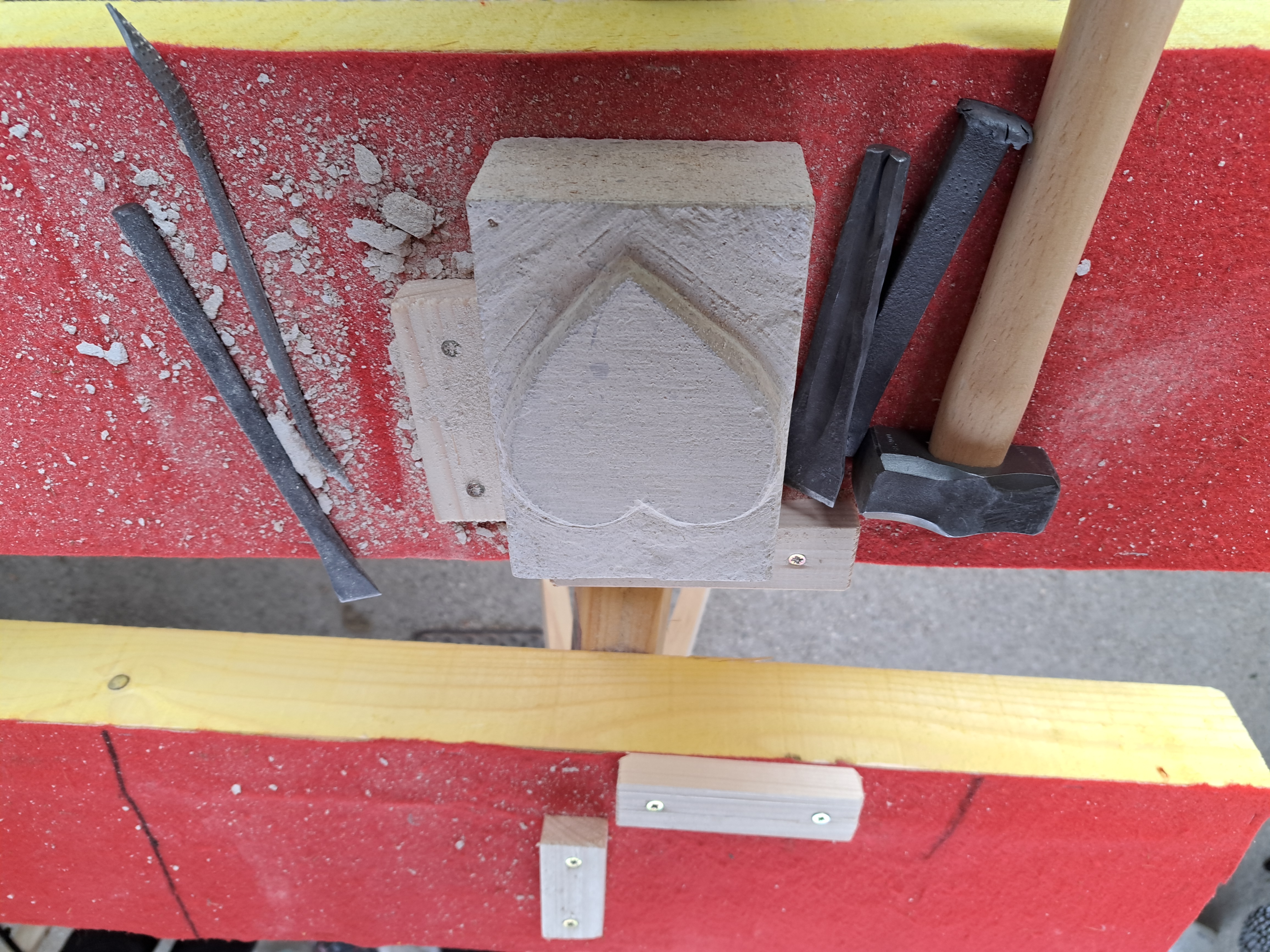 Atelier d'initiation à la sculpture sur pierre