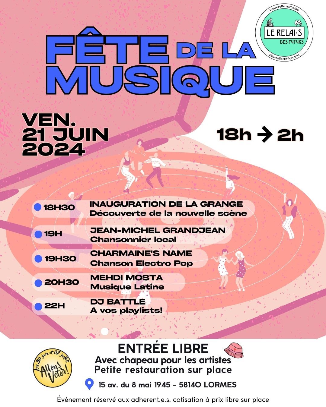 20240621 - Fête de la Musique  bon horaire