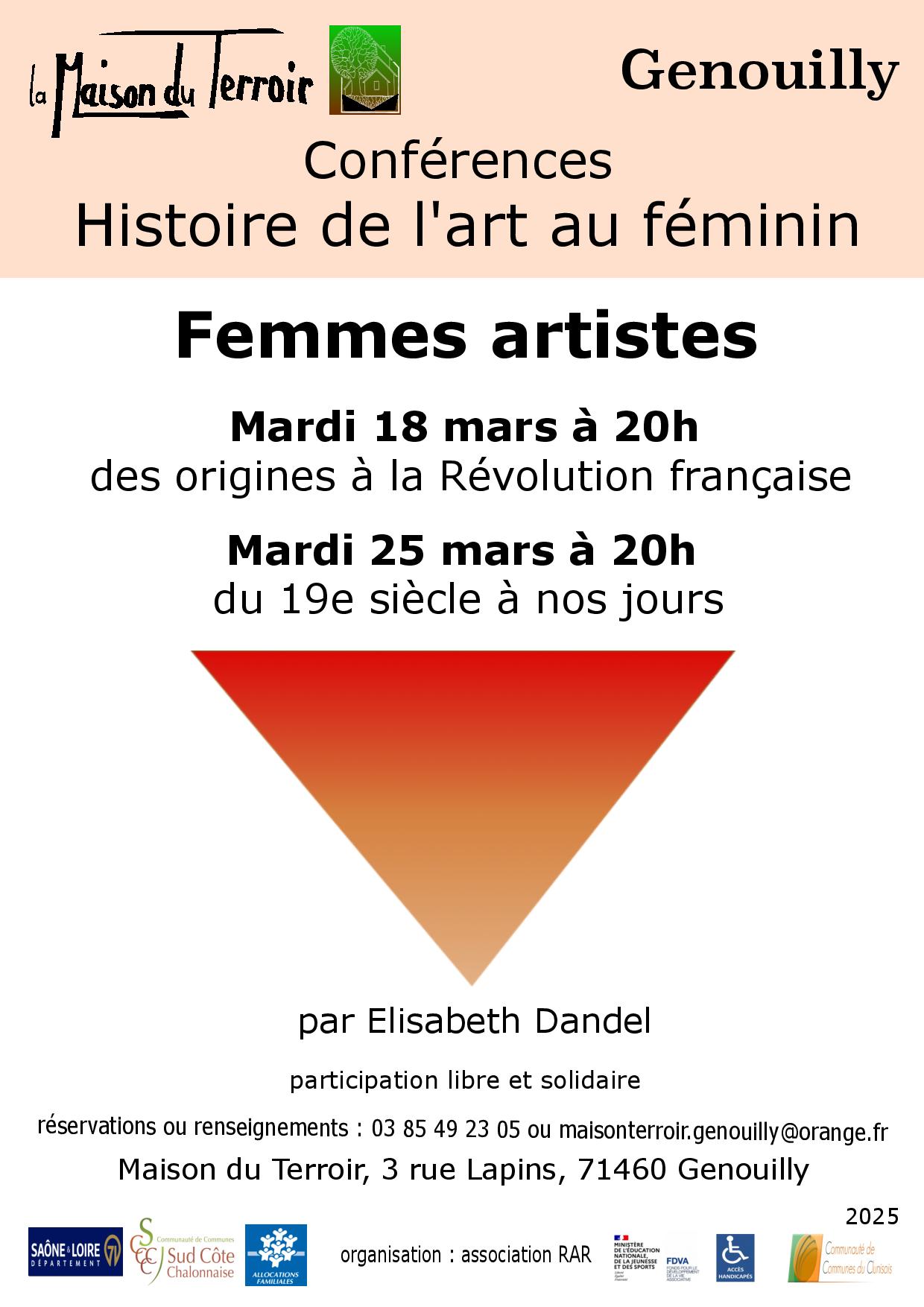 2025-03-18&25  Affiche femmes artistes