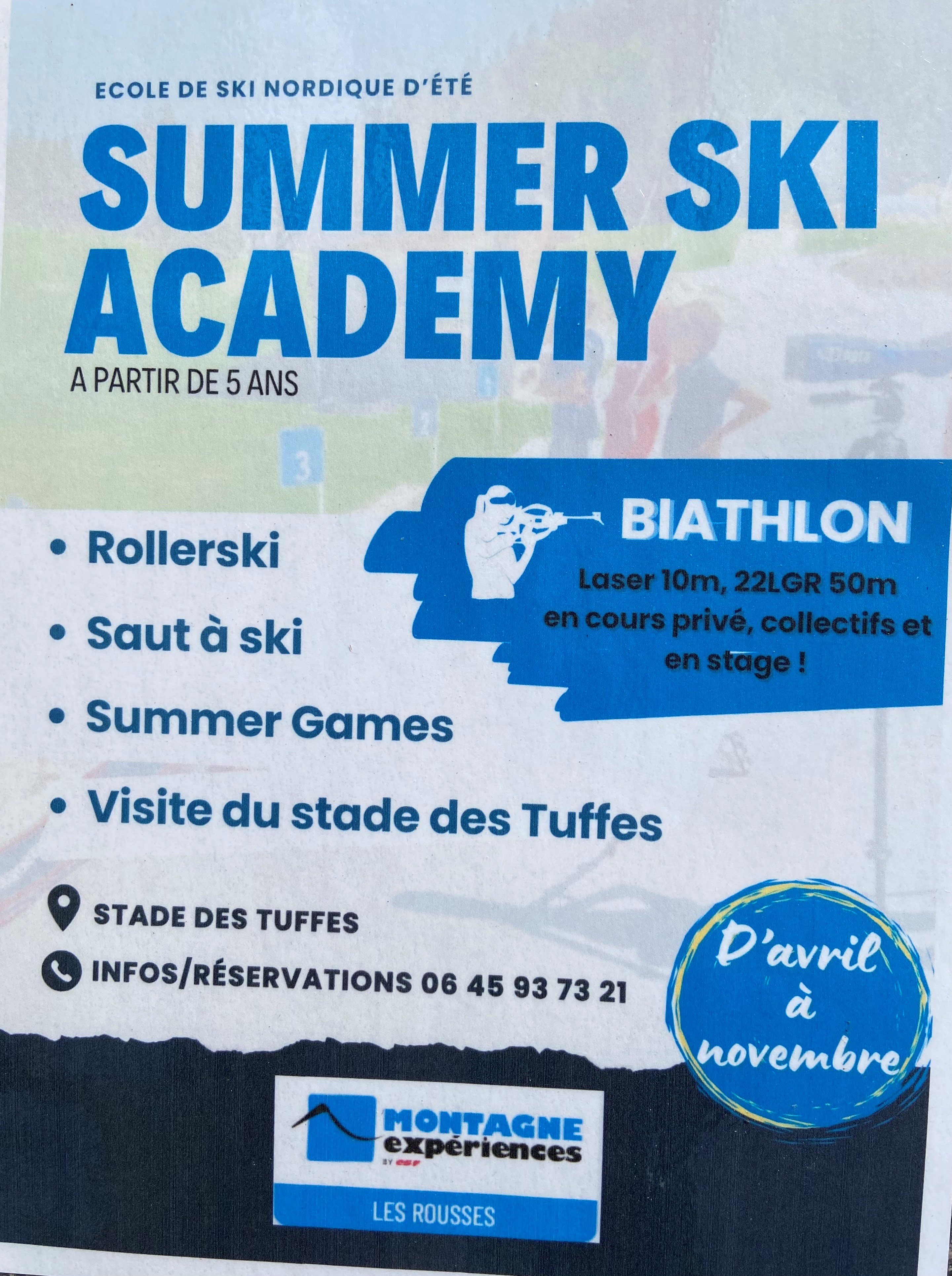 Summer Ski Academy