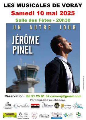 Jérôme Pinel à Voray-sur-l'Ognon pour les musicales de Voray