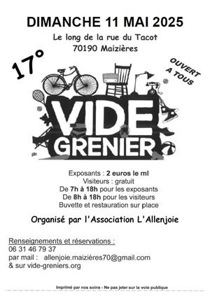 Vide grenier à Maizières