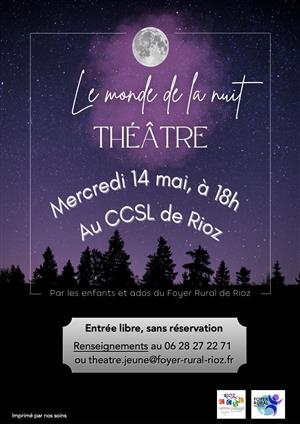Théâtre à Rioz avec le Foyer Rural de Rioz