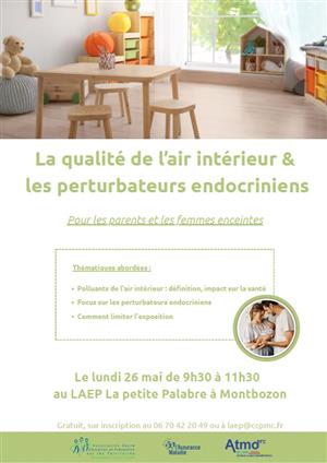 Sensibilisation sur la qualité de l'air à Montbozon