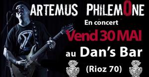 Concert d'Artemus PhilemOne au Dan's Bar à Rioz