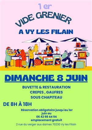 Vide Grenier à Vy Les Filain