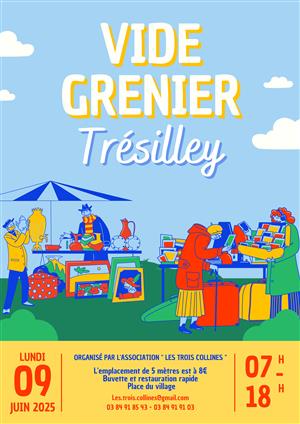 Vide grenier à Trésilley