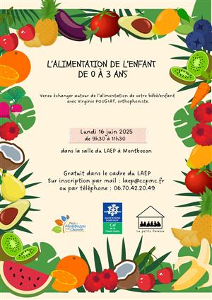 Alimentation de l'enfant de 0 à 3 ans