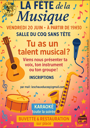 Fête de la Musique à Chaux La Lotière
