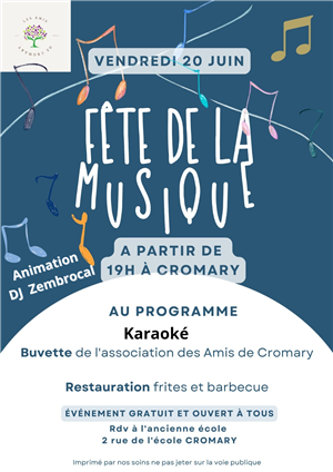 Fête de la musique à Cromary