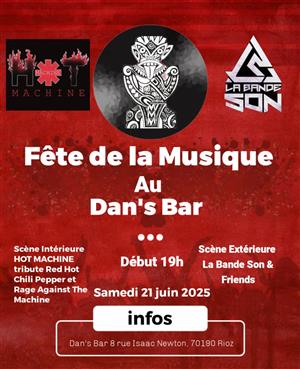 Fete de la musique au Dan's Bar à Rioz