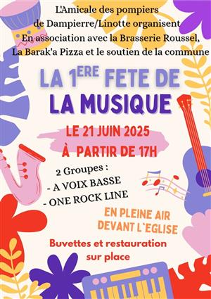 Fête de la musique à Dampierre / Linotte