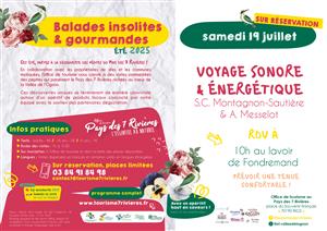 Voyage sonore et énergétique à Fondremand