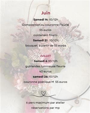 Programme des ateliers ID Créations