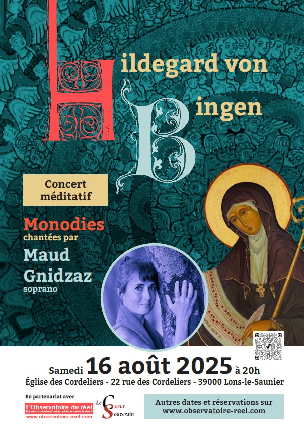 2025 08 16 Lons Affiche Concert Hildegard