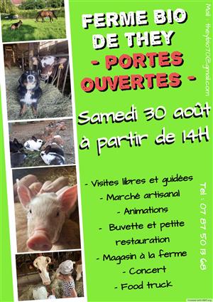 Portes ouvertes à la Ferme Bio de They