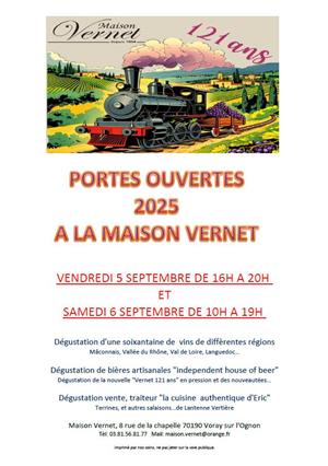 Portes ouvertes chez Maison Vernet à Voray sur l'Ognon