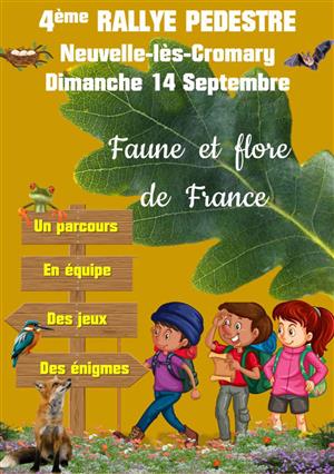Rallye pédestre à Neuvelle lès Cromary
