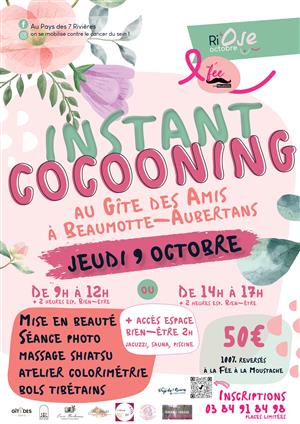 Journée cocooning au gîte des amis à Aubertans le 09/10