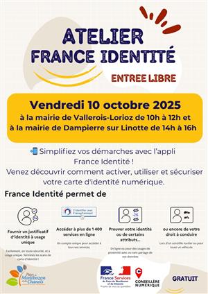 Atelier France Identité à Vallerois-Lorioz et Dampierre-sur-Linotte