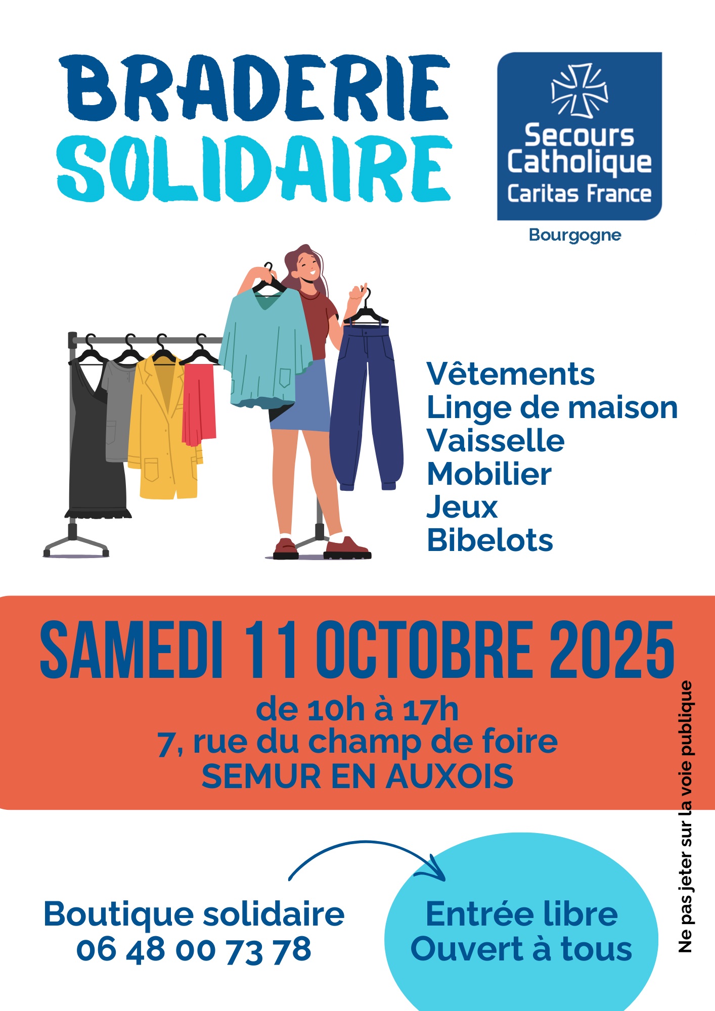 2025_10_11 SEMUR braderie solidaire