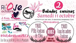 2 balades canines à Rioz avec Bande de Clebs le 11/10