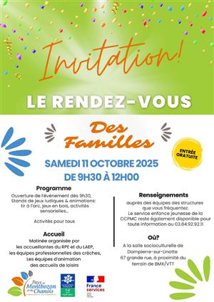 Le rendez-vous des familles à Dampierre sur Linotte