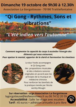Stage Qi Gong à Traitiéfontaine