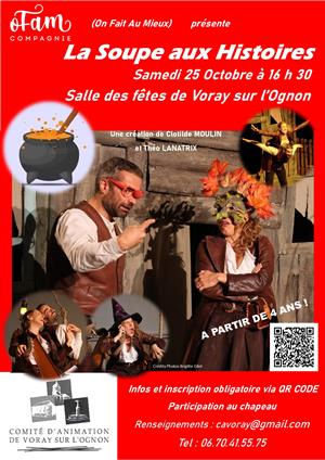 Spectacle pour enfant à Voray sur l'Ognon