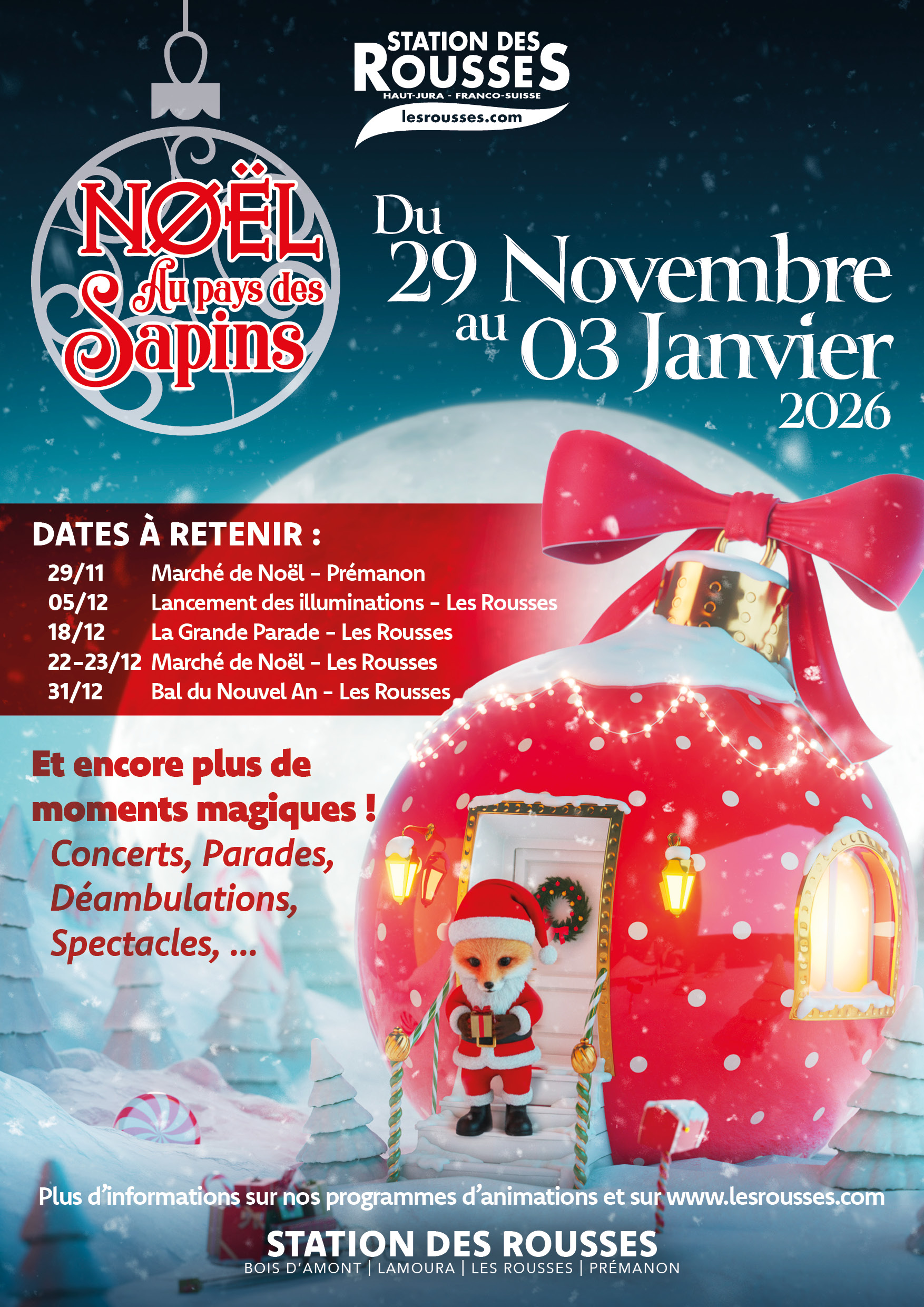 Noël au pays des Sapins