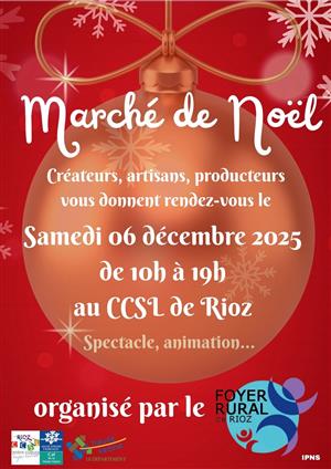 Marché de Noël à Rioz