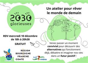 Animation "2030 glorieuses" à Rioz
