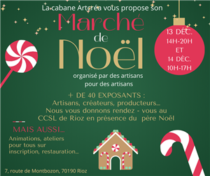 Marché de Noël à Rioz