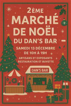 Marché de Noël au Dan's Bar à Rioz