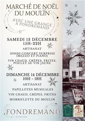 Marché de Noël à Fondremand