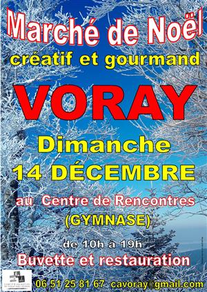 Marché de Noël à Voray sur l'Ognon
